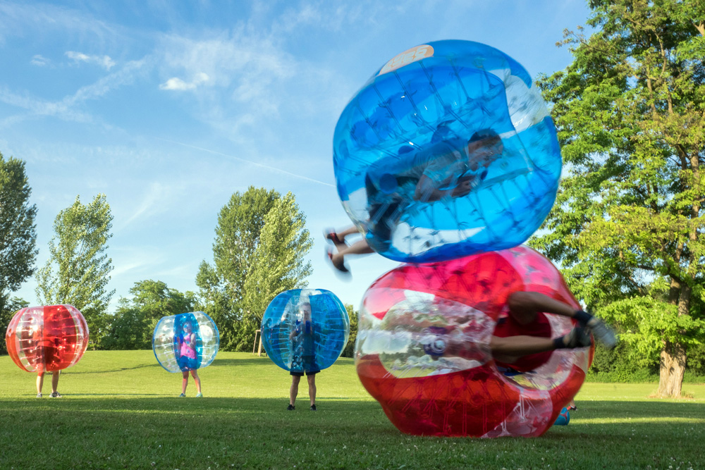 Bubblesoccer: Fußball mit Loopyballs